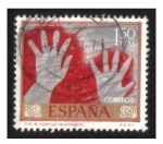 Stamps : Europe : Spain :  (1783) Pintura. Cueva El Castillo (Santander)