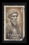 Stamps : Europe : Spain :  (1793) Personajes Españoles. Maimónides 