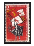 Stamps : Europe : Spain :  (1674) Cº Establecimiento en la Florida