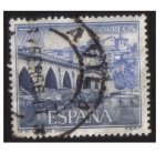Stamps : Europe : Spain :  (1646) Serie Turística. Vista de Zamora