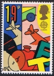 Stamps United Kingdom -  EUROPA 1989. JUGUETES
