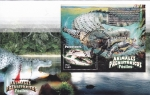 Stamps Peru -  animales prehistoricos 2007 fdc
