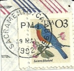 Stamps : America : United_States :  Fauna -Eastern Bluebird