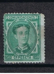 Stamps Spain -  Edifil  179  Corona Real y Alfonso XIII.  