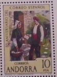 Stamps : Europe : Andorra :  Aniversario Correo Español