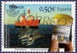 Stamps Spain -  Edifil 4627 Biodiversidad Malaspina 2010 0,50