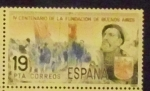 Stamps : Europe : Spain :  IV centenario fundacion de Buenos Aires