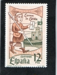 Stamps Spain -  2621- DIA DEL SELLO 1981- CORREOS DE CASTILLA.