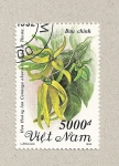 Stamps Vietnam -  Flor Cananga oborata