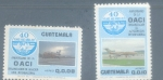 Stamps : America : Guatemala :  20 Aniversario de la Org. de Aviación Civil Internacional
