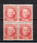 Stamps Spain -  Edifil  687  Personajes.  