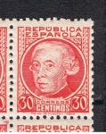Stamps Spain -  Edifil  687  Personajes.  