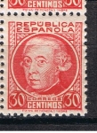 Stamps Spain -  Edifil  687  Personajes.  