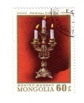 Stamps Mongolia -  Arte en bronce
