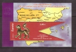 Stamps Spain -  1100 aniv. del reino de León