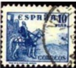 Stamps Spain -  Cifras. Cid e Isabel Codigo Edifil (830) 