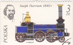 Stamps Poland -  ferrocarriles de vapor-personaje