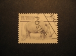 Stamps : Africa : Benin :  rinoceronte