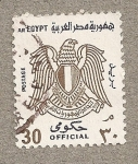 Stamps Egypt -  Escudo oficial