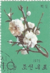 Stamps North Korea -  flores