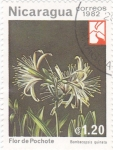 Stamps Nicaragua -  flores
