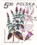 Stamps Poland -  flores