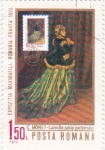 Stamps Romania -  C. Monet