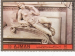 Stamps United Arab Emirates -  Michelangelo