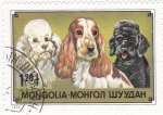 Stamps Mongolia -  Perros