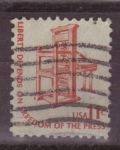 Stamps United States -  Libertad de Prensa