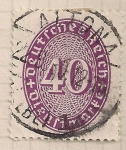 Stamps Germany -  marks