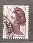 Stamps France -  Liberté de Gandon