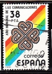 Stamps Spain -  2709 Año de las Comunicaciones 437