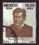 Stamps Mexico -  150 aniversario