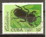 Stamps Cuba -  ODONTOTAENIUS  ZODIACUS  TRUQUI