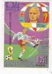 Stamps Equatorial Guinea -  Mundial de futbol-Munich 74 homenaje a jugadores celebres