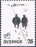 Stamps Sweden -  CENT. DEL NACIMIENTO DEL CARICATURISTA OSKAR ANDERSSON. Y&T Nº 962