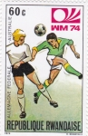 Stamps Rwanda -  Mundial de futbol-Munich 74