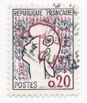 Stamps France -  Marianne