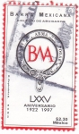 Stamps Mexico -  colegio de abogados LXXV aniversario 1922-1997