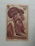 Stamps Africa - Cameroon -  Mujer Tikar.