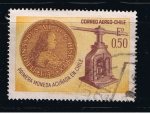 Stamps Chile -  Primera moneda acuñada en Chile