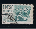 Stamps Mexico -  Puebla .  Danza de la media luna.