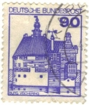 Stamps Germany -  Castillo Vischering