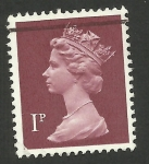 Stamps United Kingdom -  Reina Isabel II