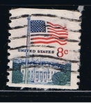 Stamps United States -  Bandera