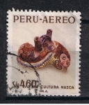 Stamps Peru -  Cultura Mazca
