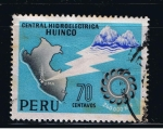 Stamps Peru -  Central hidroeléctrica Huinco  240.000 KW.