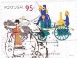 Stamps Portugal -  600 años del cuerpo de bomberos en Portugal