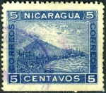 Stamps : America : Nicaragua :  Momotombo 1900